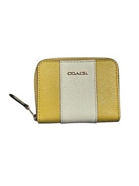 Coach Small Zip Around Card Case or Coin Wallet